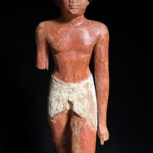 Egyptian Wood Male Figure